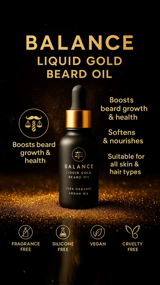 Balance 100% Organic Hair, Skin & Beard Oil
